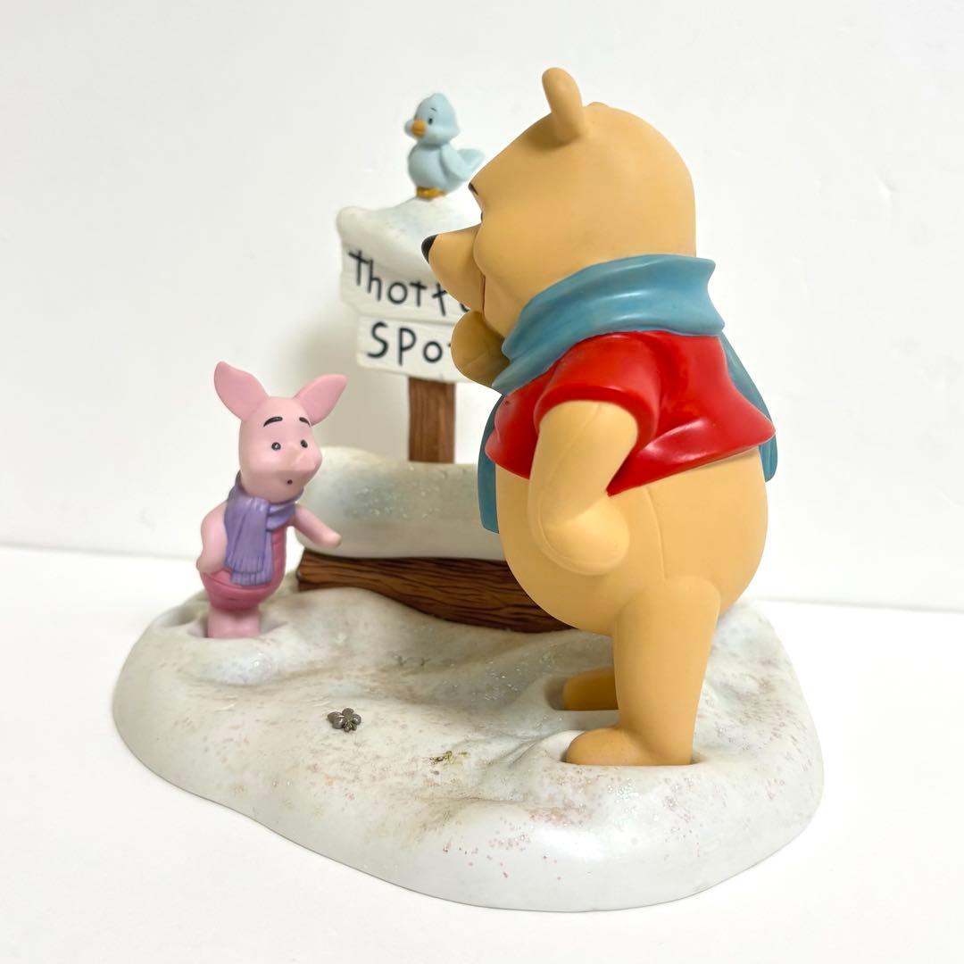 【美品】 ディズニー くまのプーさん 限定品 陶器 ピグレット オブジェ