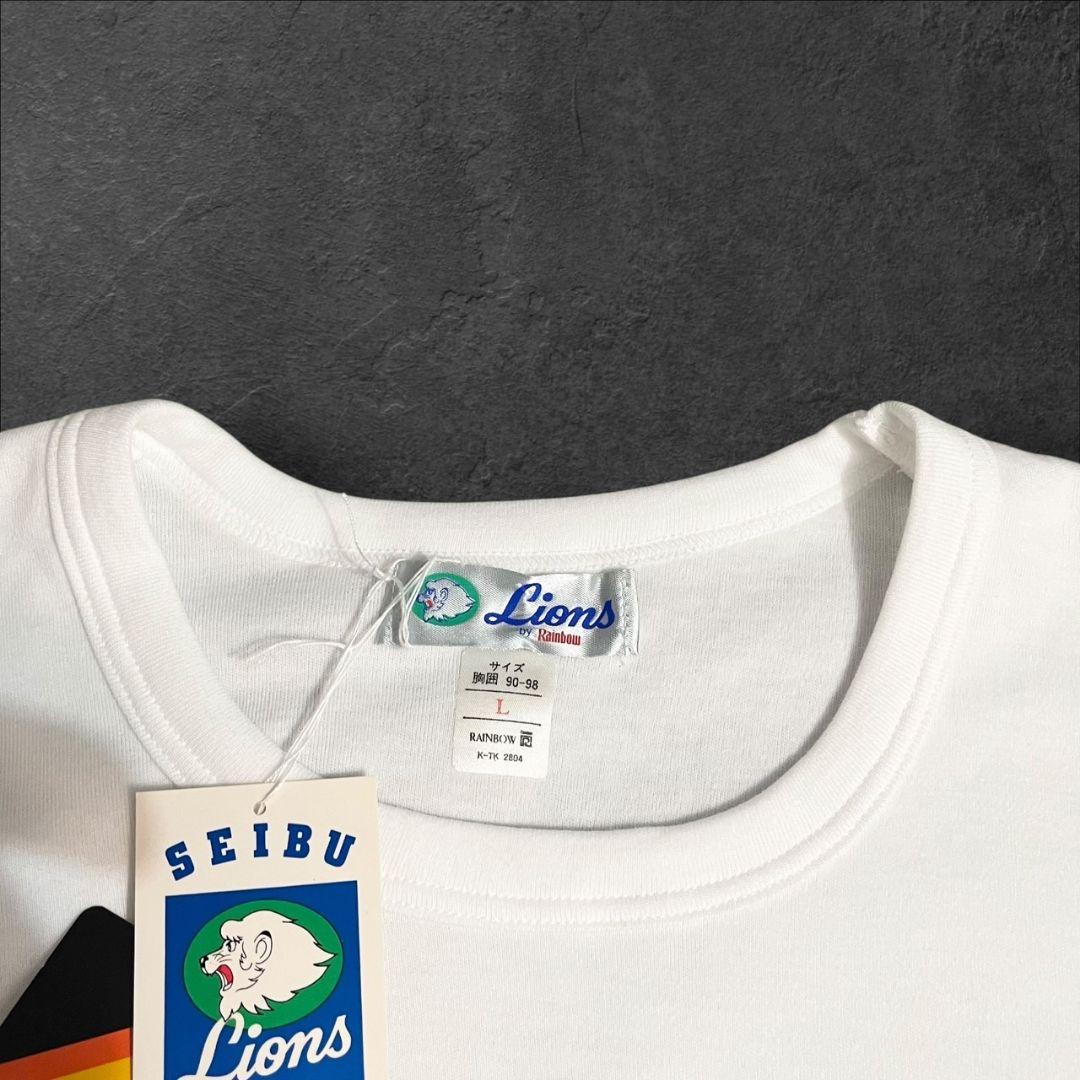 ◎注目度抜群/40年以上保管品◎★西武ライオンズ　土井正博★半袖　Tシャツ★M★