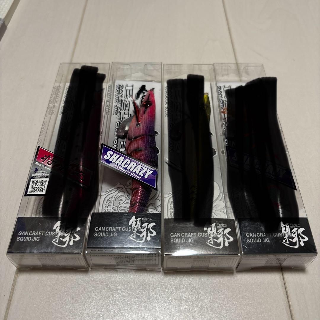 【新品未使用】エバーグリーン エギ番長 3.5号　10個セット　ハードケース付き