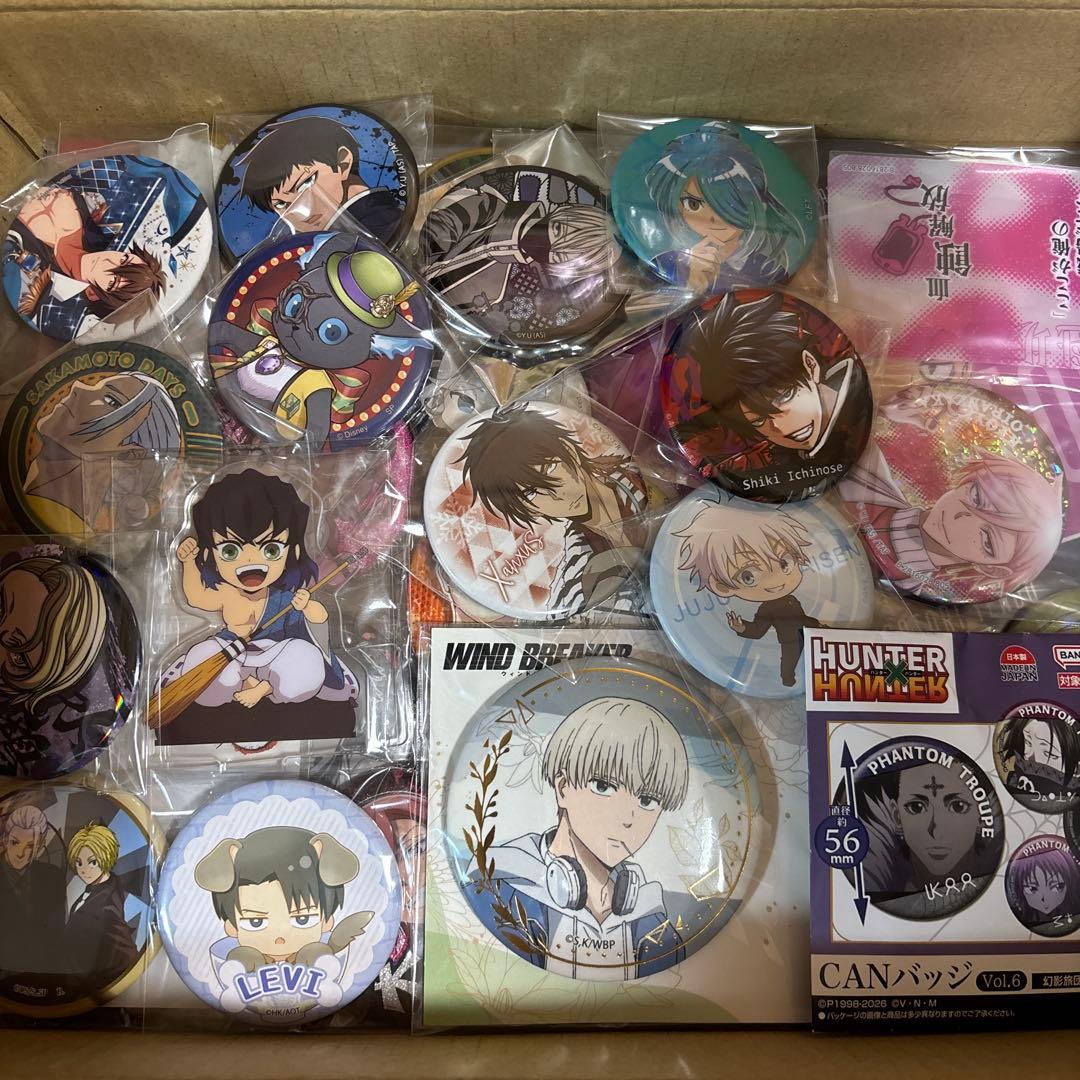 アニメグッズ まとめ売り 銀魂 鬼滅の刃 呪術廻戦 ヒロアカ 桃源暗鬼 他