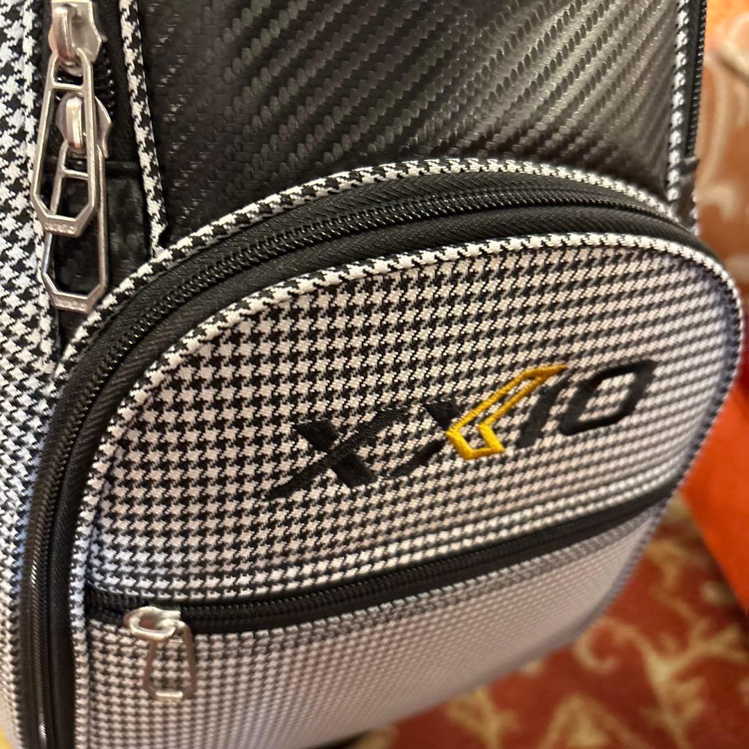 X-GOLF チェック柄 ゴルフバッグ