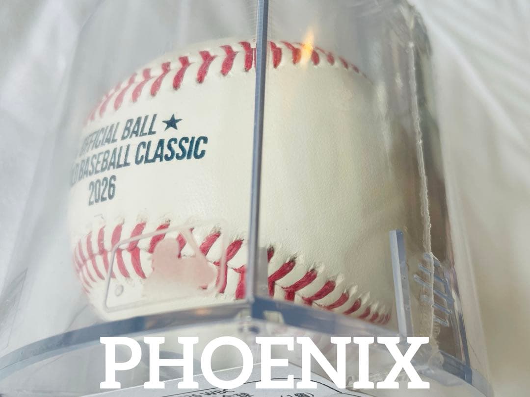 新品★WBC2026公式試合球UV防止ケース入り