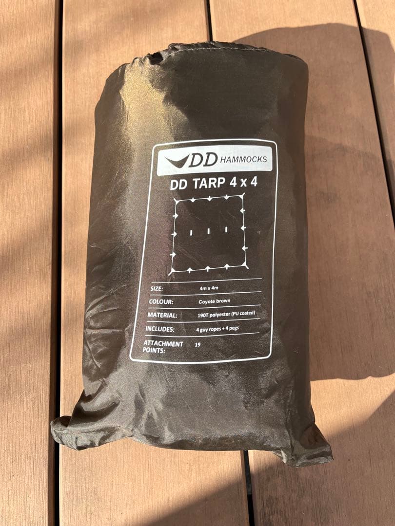 テント・タープ DD TARP 4x4 Coyote Brown