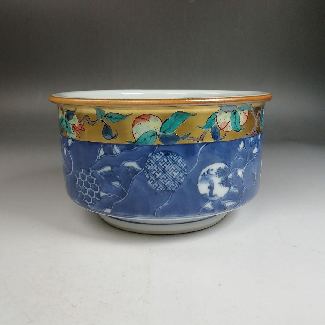 Ｗ３５０　皆具　『祥瑞金襴手　皆具』『平安　玉堂窯 造』　共箱　茶道具