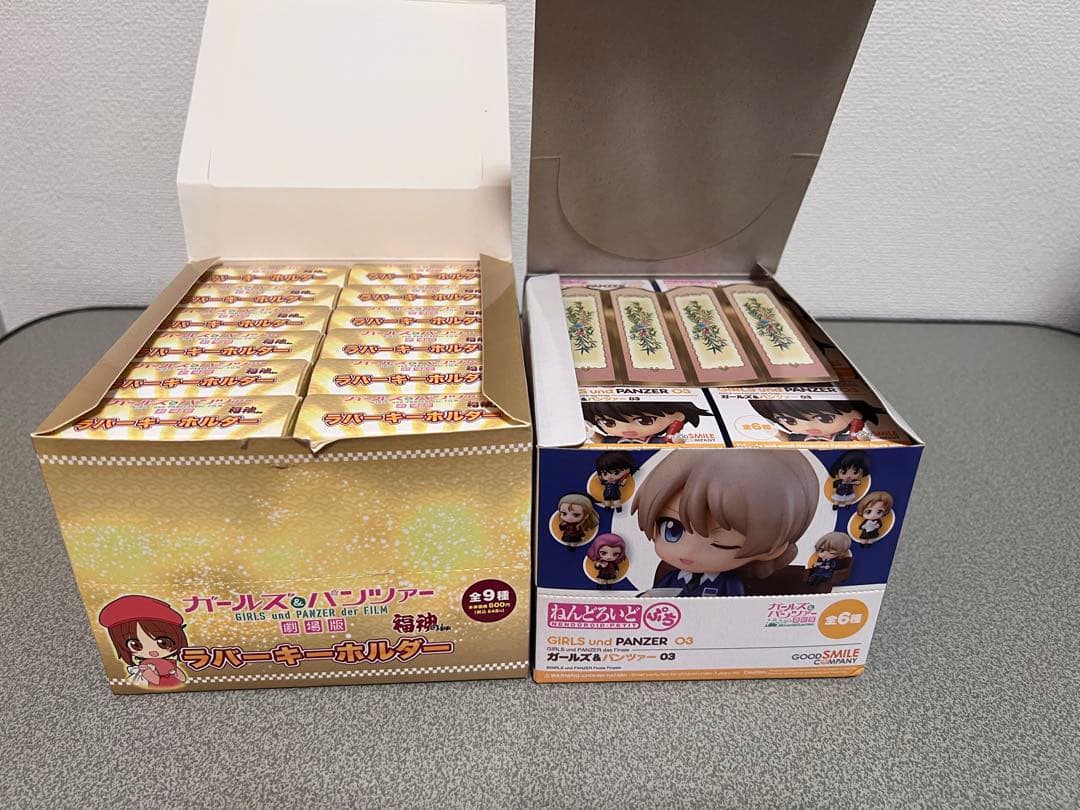 ねんどろいどぷち ガールズ＆パンツァー 03 & ラバーキーホルダー福神Ｖｅｒ．