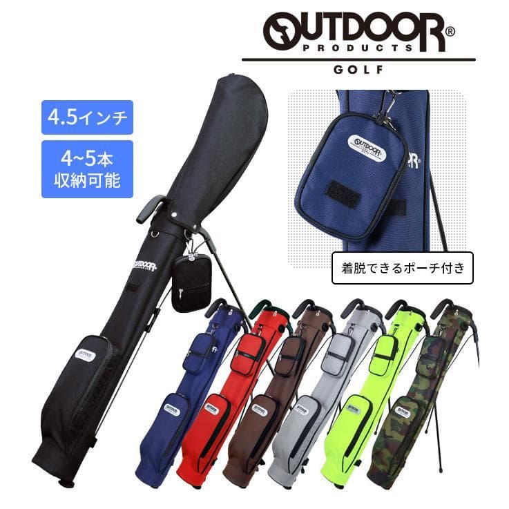 新品 OUTDOOR GOLF アウトドア ゴルフ セルフスタンド カモフラ