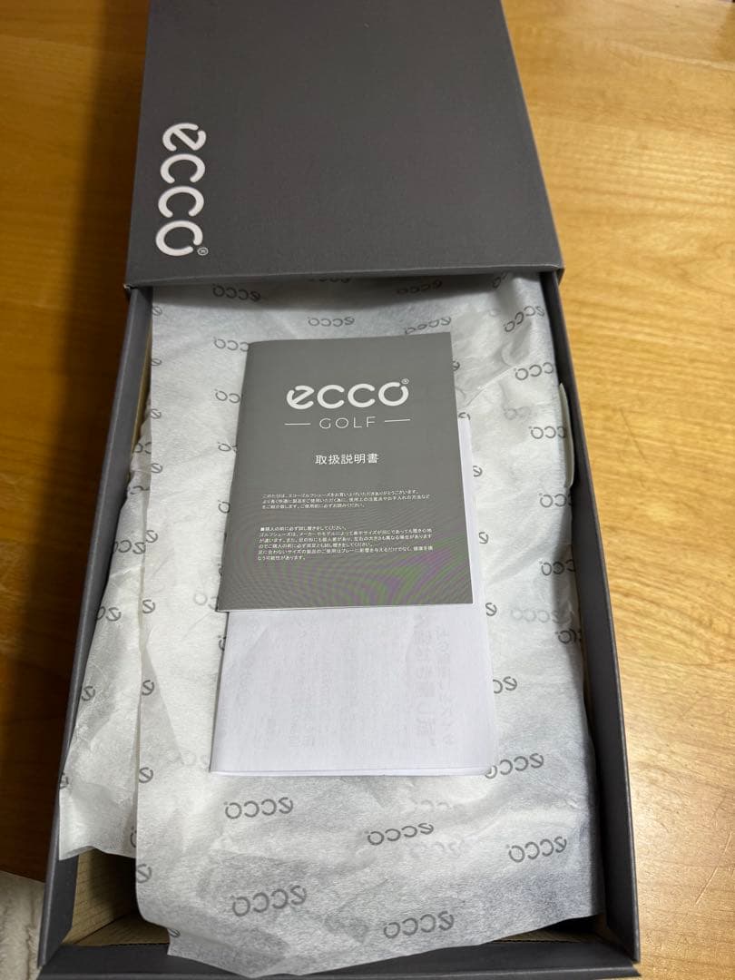 ECCO GOLF S-THREE ホワイト/ブルー EU 44 最終値下げ