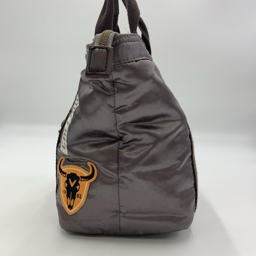 CALLWAY キャロウェイ ハンドバッグ トートバッグ ワッペン パッチワーク