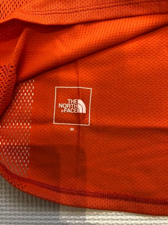 ノースフェイス Tシャツ　Mサイズ　　オレンジ　新品、タグ付き
