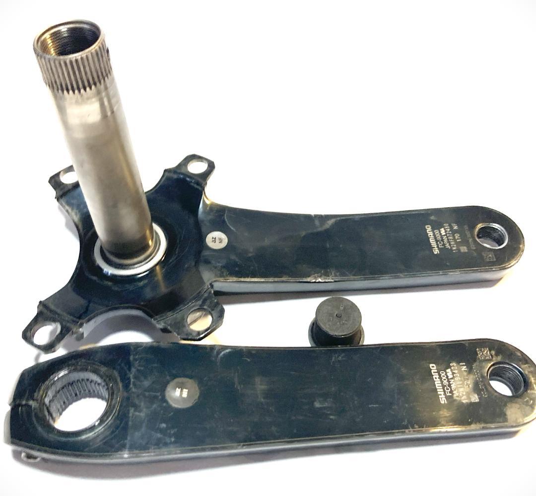 DURA-ACE FC-9000 クランクアーム シルバー/ブラック 170mm