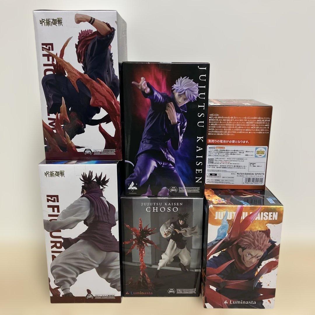 呪術廻戦 FIGURIZMα ~ Luminasta 6箱Set 新品未開封品