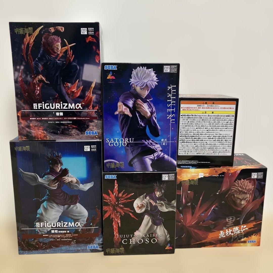 呪術廻戦 FIGURIZMα ~ Luminasta 6箱Set 新品未開封品