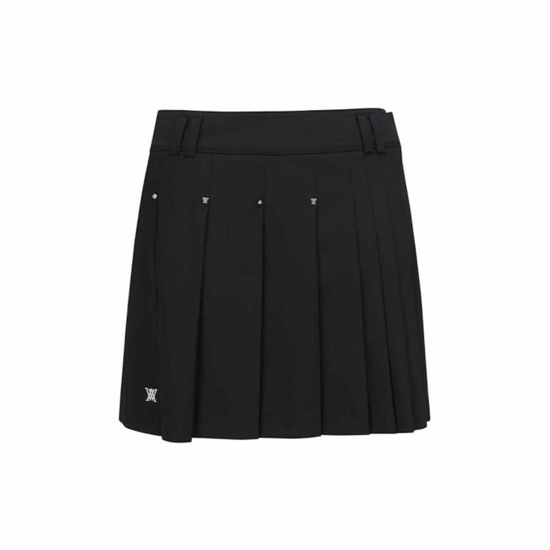 新品タグ付き⭐️完売品❤️2025新作XXS ブラック　ANEWスカート