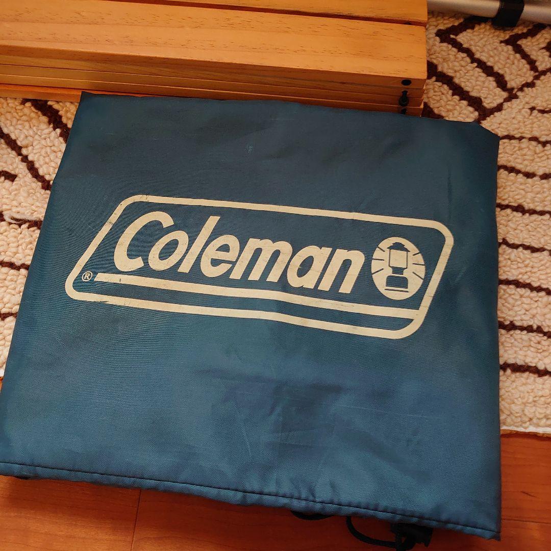 Coleman　コールマン　折りたたみ　テーブル　木製