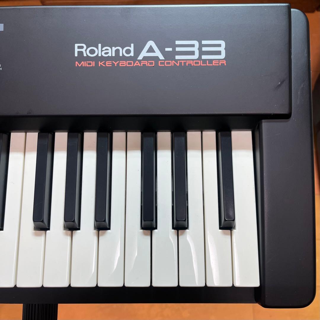 【希少・イタリア製】Roland A-33 MIDIキーボード 76鍵盤
