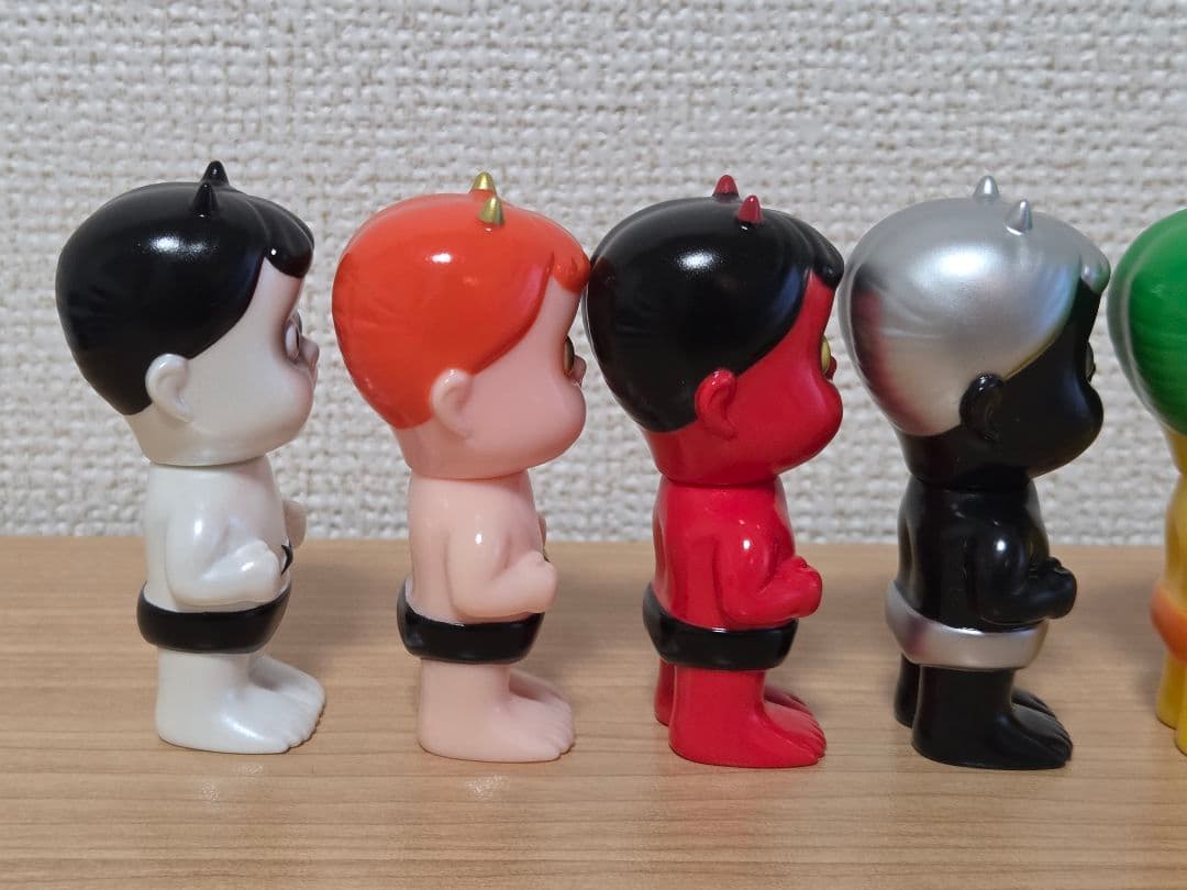 BLACK PEARLS mini HAPY ソフビ 8種セット ☆ ガチャ