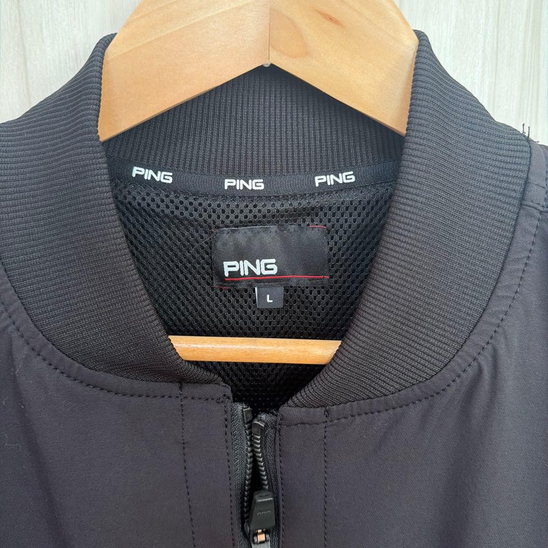 美品　ピン　ゴルフ　ジャケット　L PING メンズ