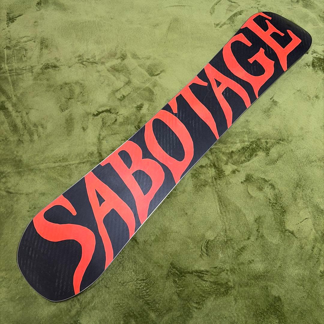 【美品】SALOMON SABOTAGE 154 FLUX DS Mスノーボード