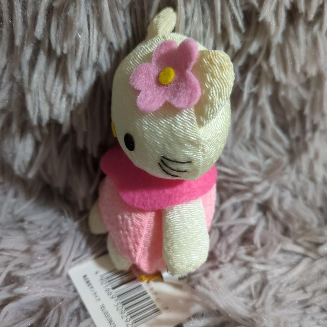 SANRIO　お花キティ　ちりめんマスコット