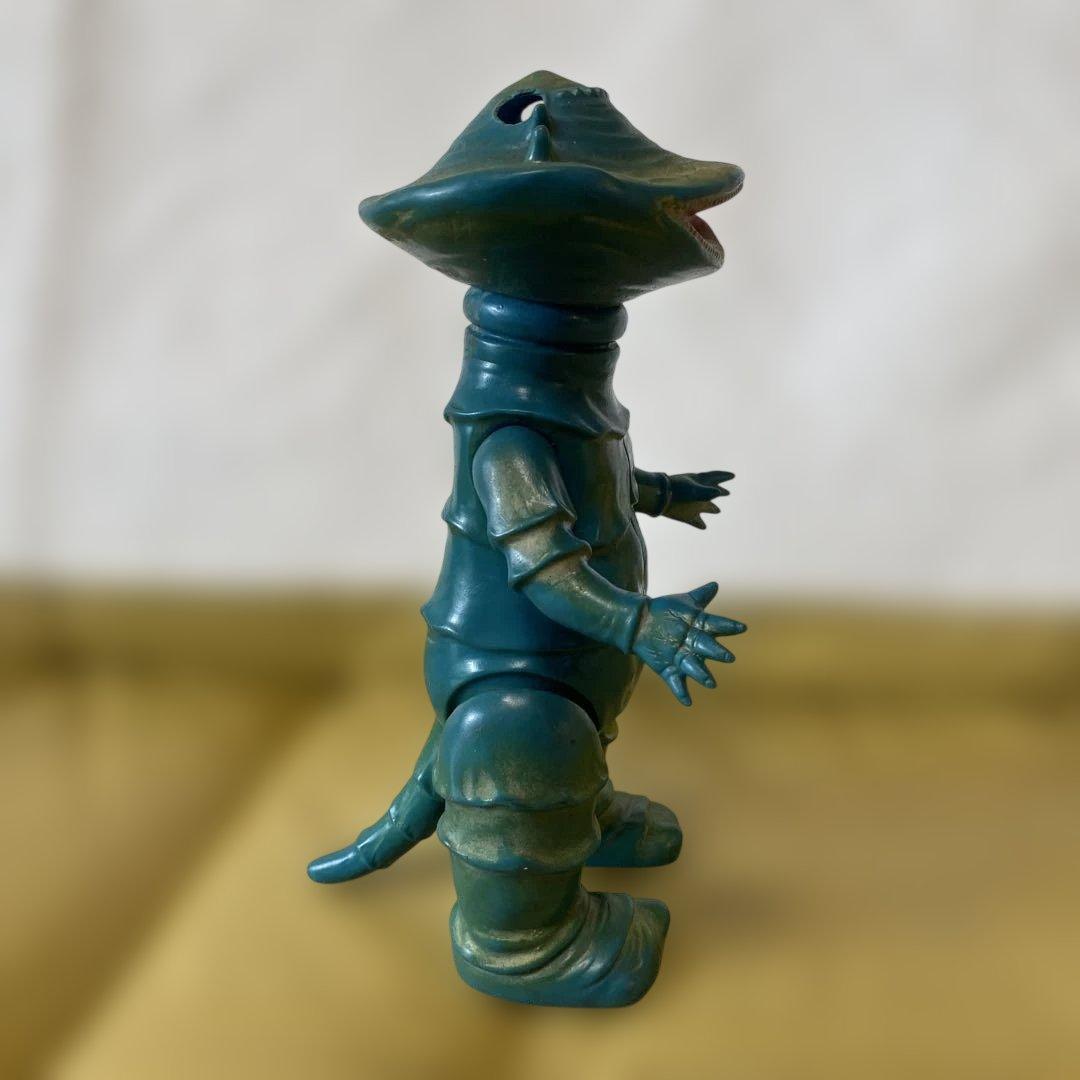 カネゴン　ソフビ　当時モノ　※ジャンク品