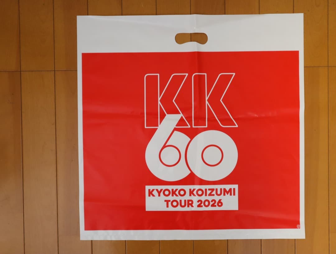 小泉今日子 コイズミ記念館ツアーTシャツ サイズ:XL KK60