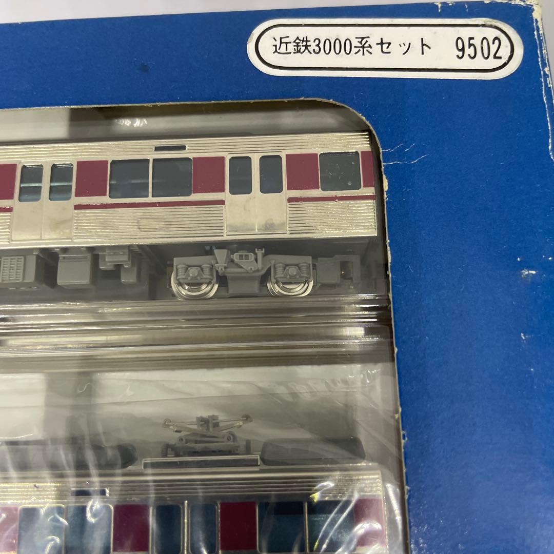 エンドウ　近鉄3000系ステンレスカ-３両ヘッドライト点灯[金属製美品]