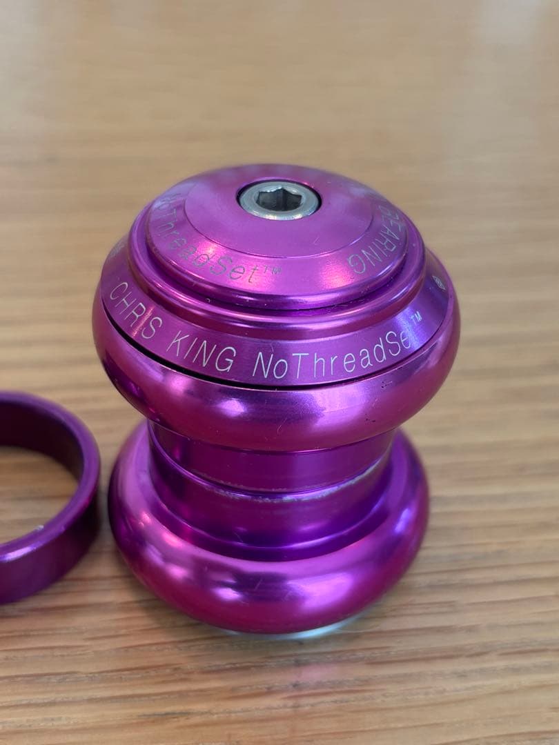CHRIS KING ビンテージ ヘッドパーツ パープル クリスキング