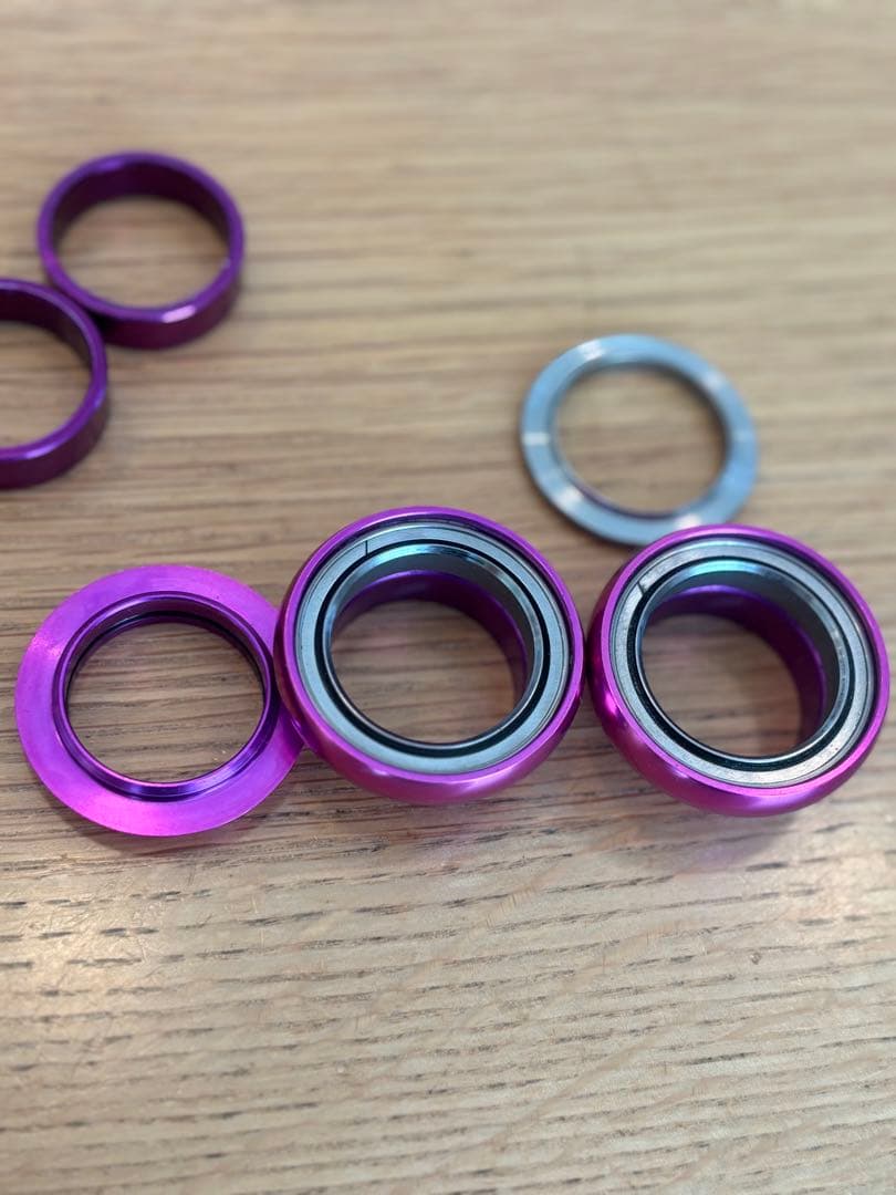 CHRIS KING ビンテージ ヘッドパーツ パープル クリスキング