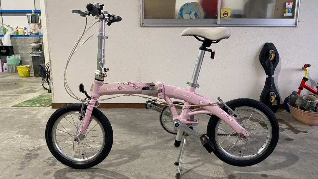 DAHON CURVE D3 16インチ ピンク
