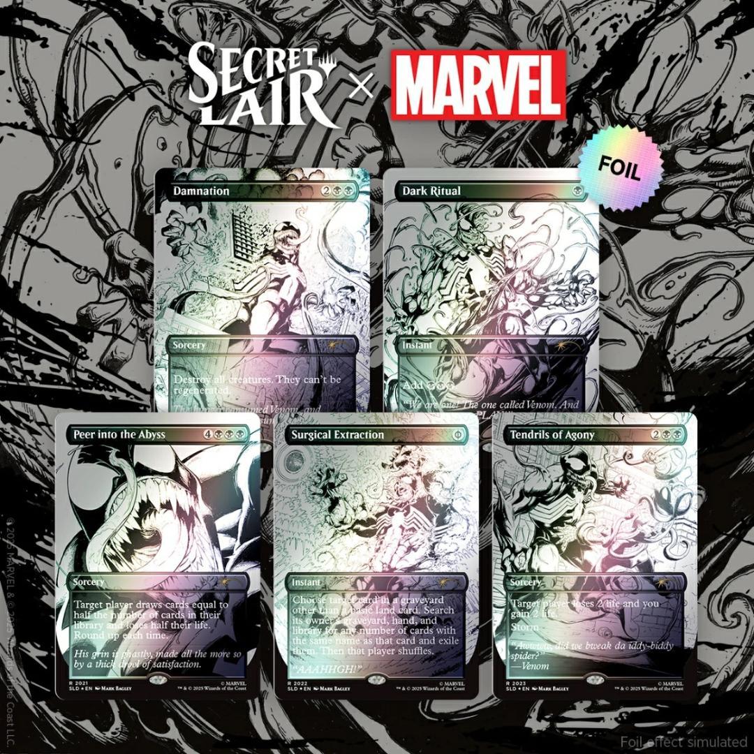 マジック：ザ・ギャザリング Secret Lair Venom Unleashed(Inks) Foil