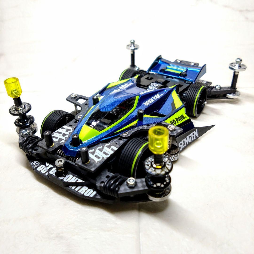 ミニ四駆　完成品　NEOVQS　NEOヴァンキッシュ　MSフレキ