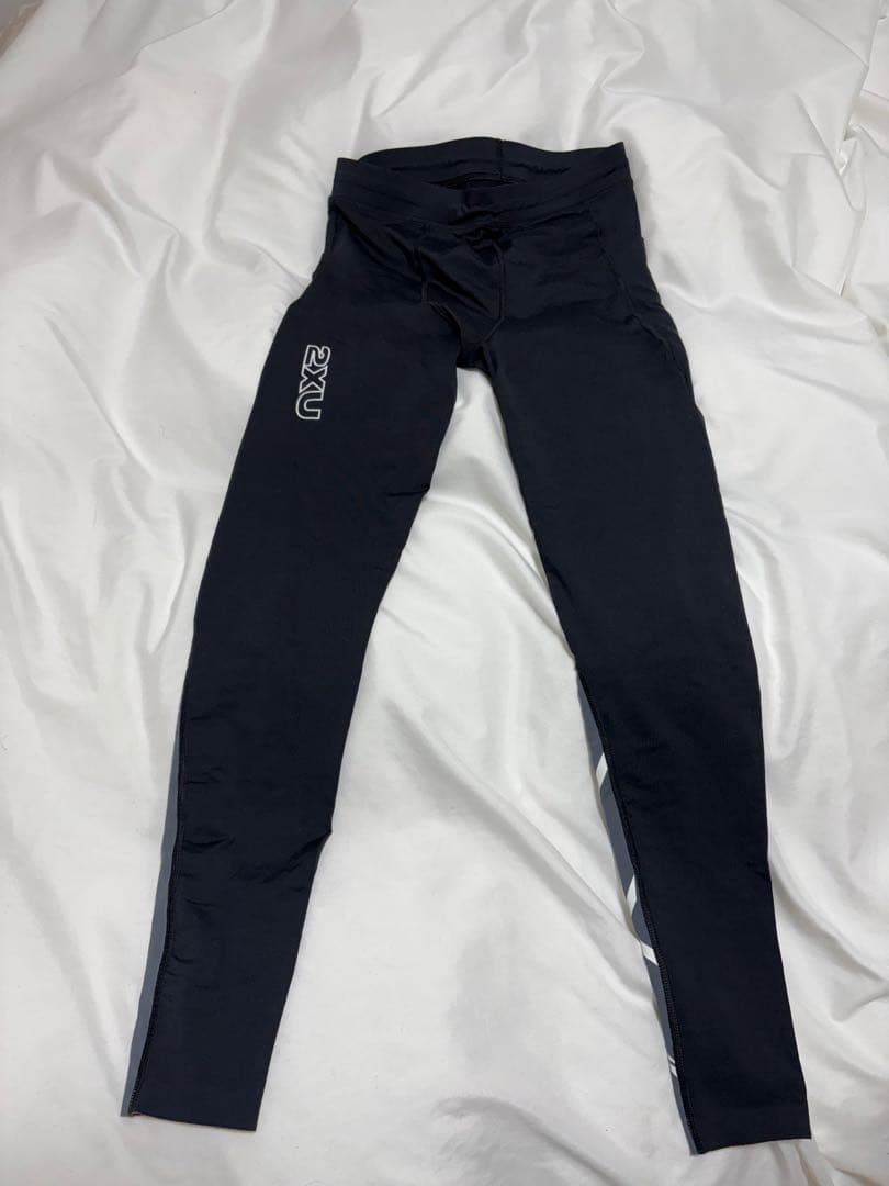 2XU タイツ ブラック グラデーションデザイン