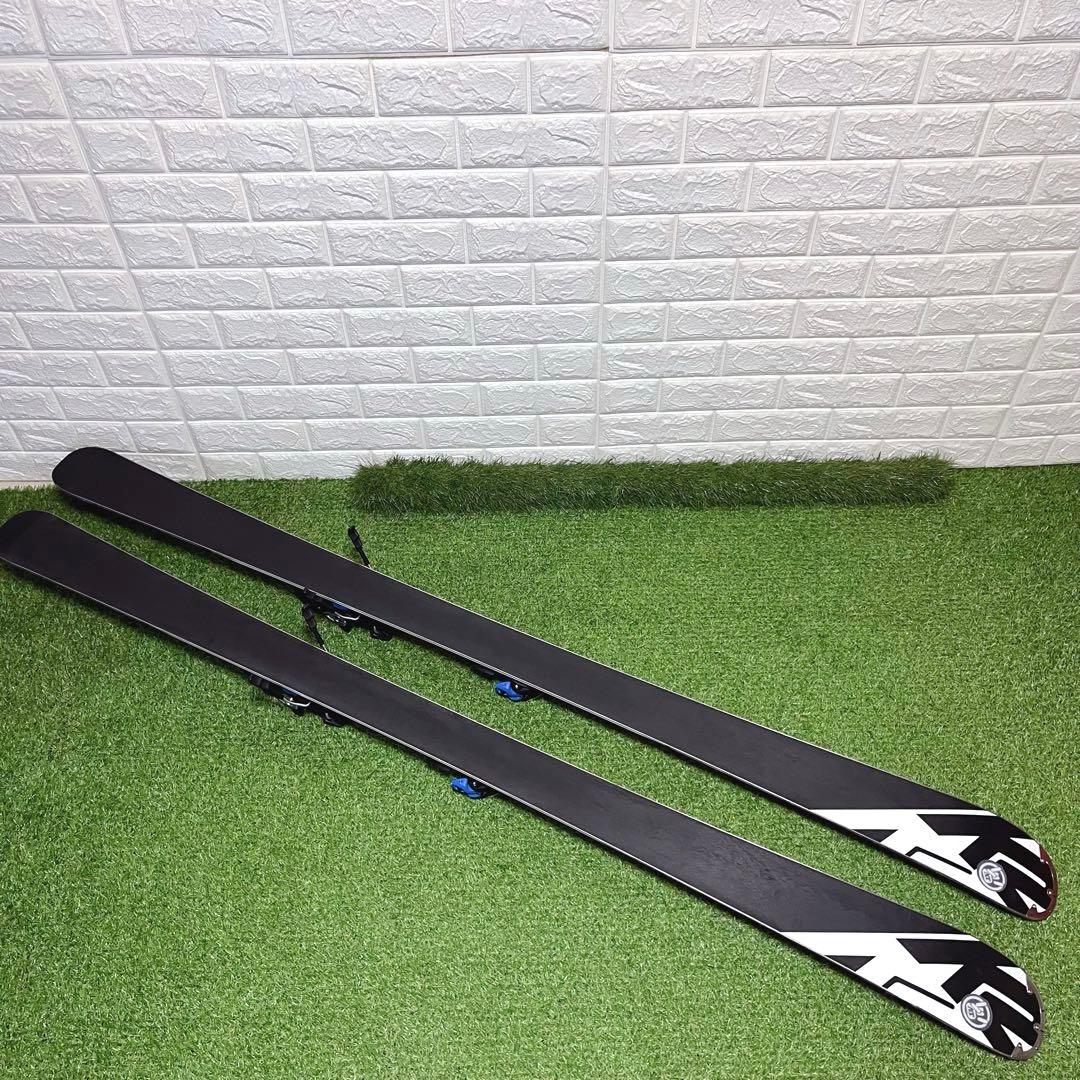 K2 AMP76 スキー板163cm 解放値3-10 ソール 258-360mm