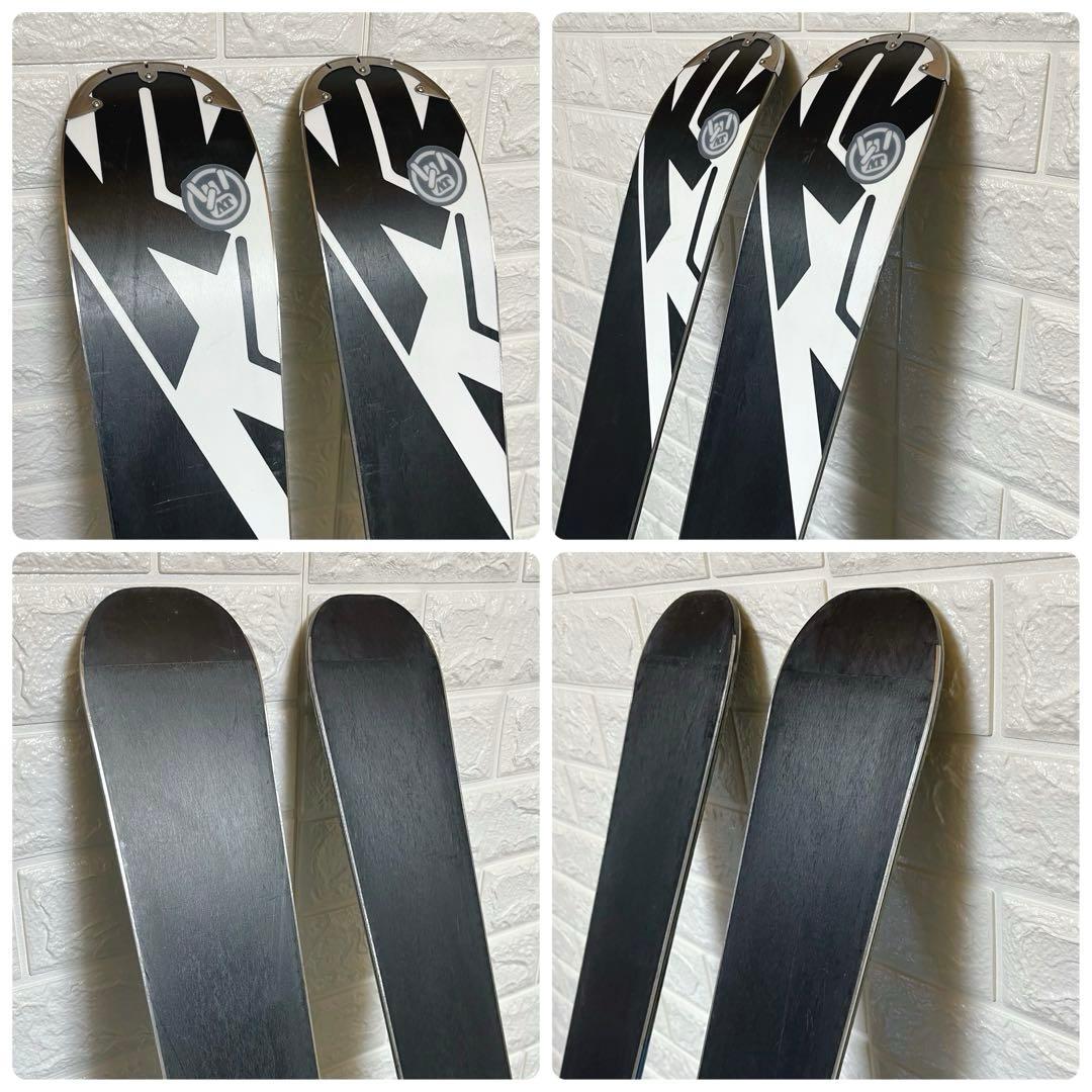 K2 AMP76 スキー板163cm 解放値3-10 ソール 258-360mm