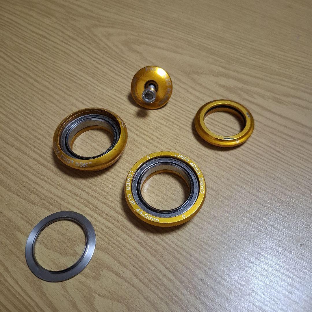 CHRIS KING ヘッドセット Insert ゴールド