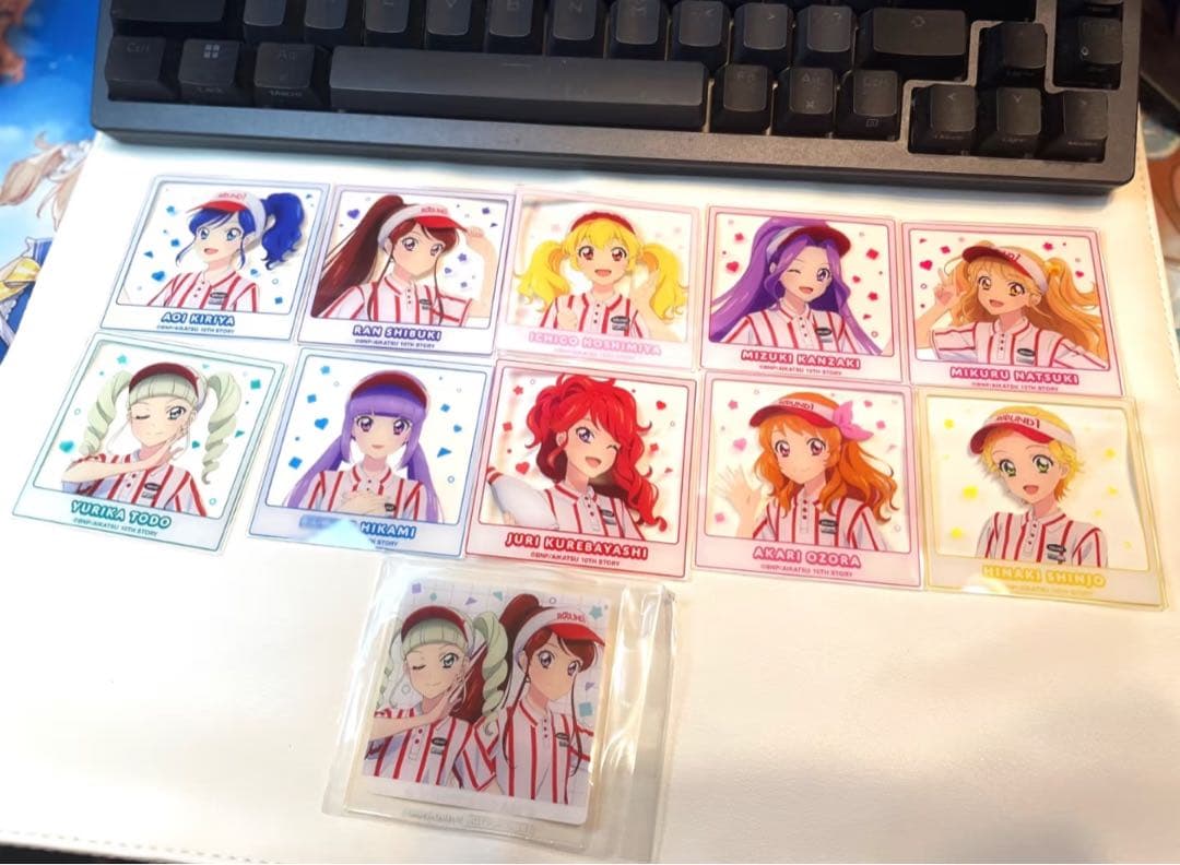 アイカツ ラウンドワン アクリルフォト 1box