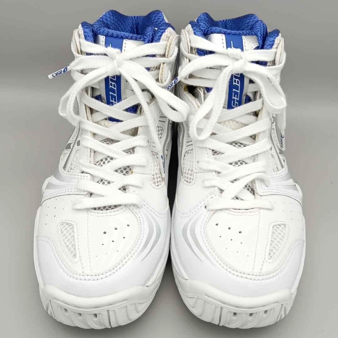 【美品】asics アシックス スウィープ2 ゲルバースト ホワイト 23.5㎝