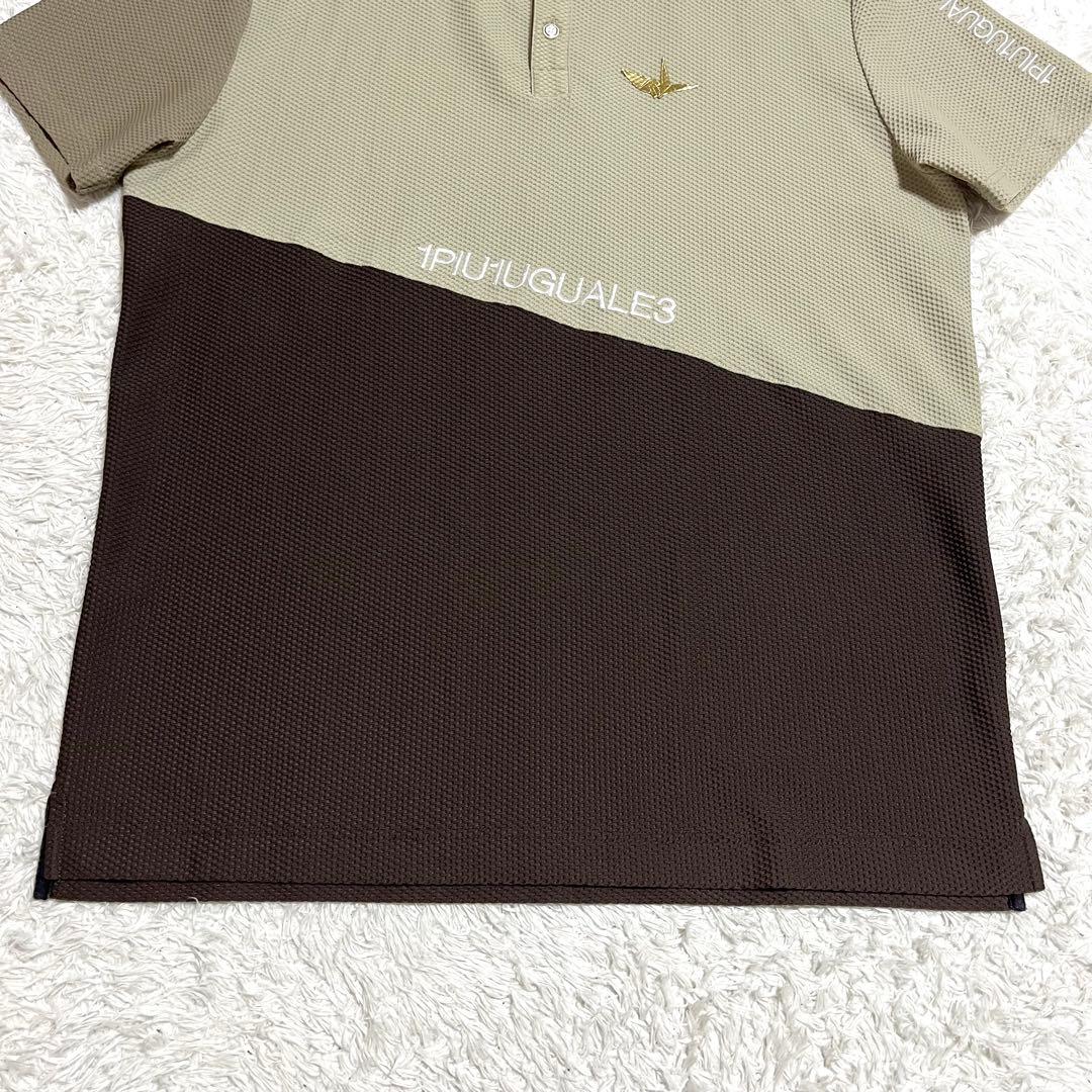 1PIU1UGUALE3 ウノピュウ 半袖 ポロシャツ VI XL ゴルフ