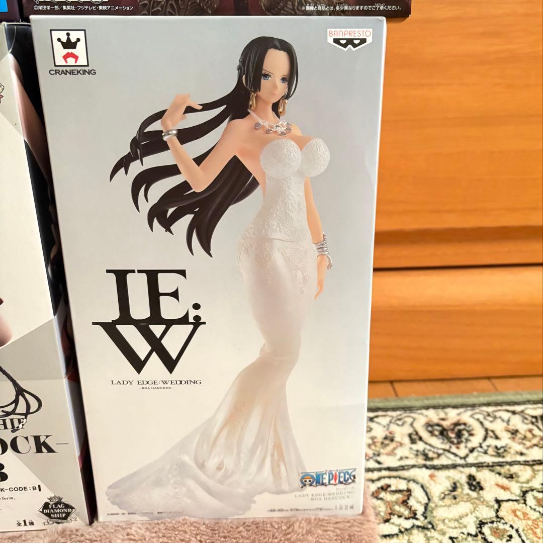 【未開封品/箱難あり】ワンピース ハンコック プライズ景品フィギュアセット