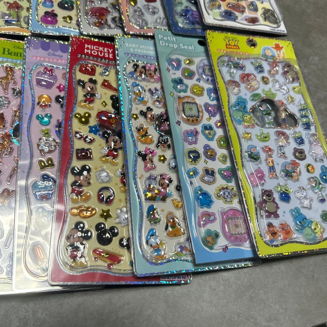 プチドロップステッカー　シール　１７枚セット　まとめ売り