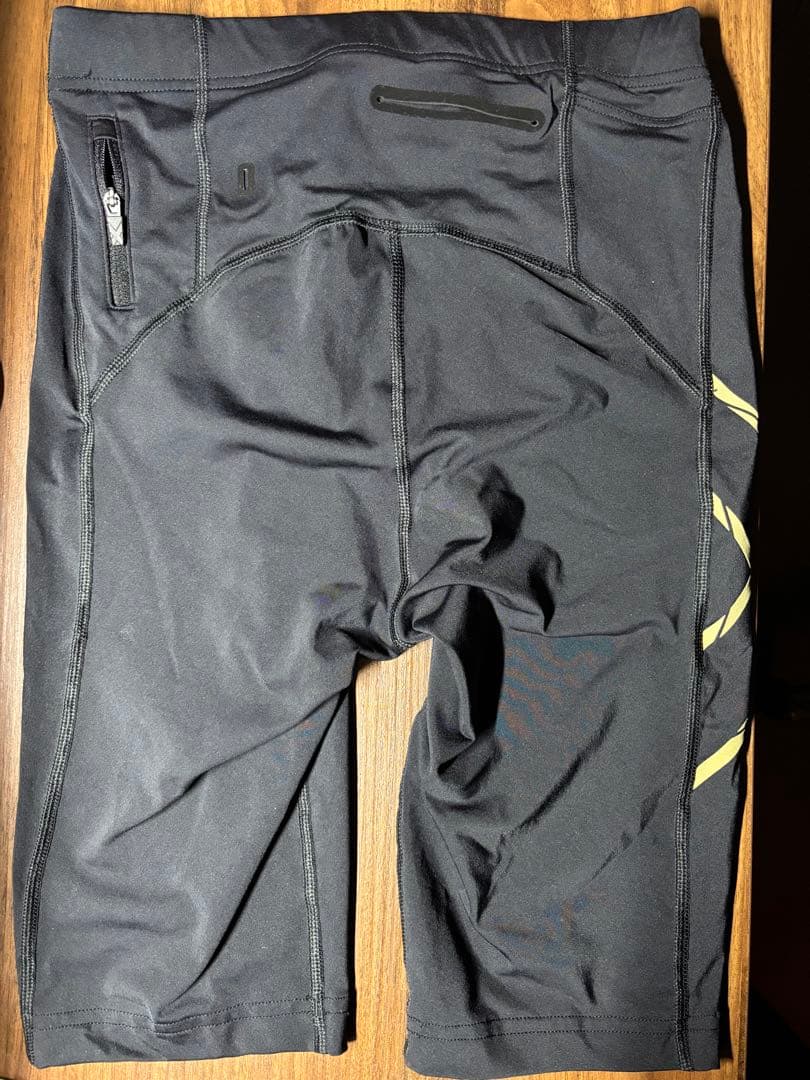 2XU メンズ ハーフタイツ S ブラック MCS RUN COMPSHORTS