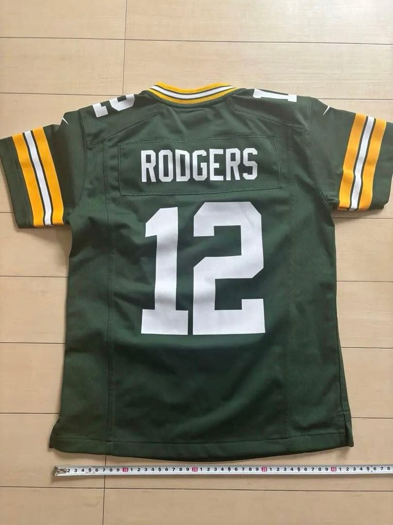Green Bay Packers Rodgers 12 ジャージ S