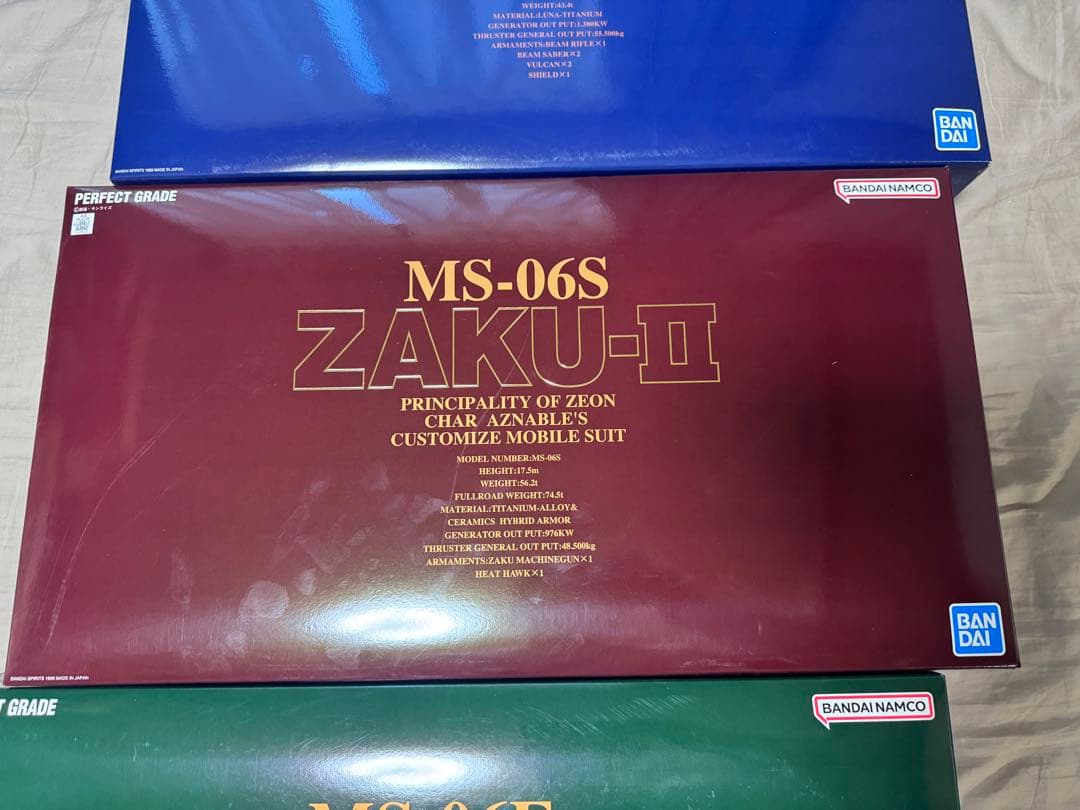 PG RX-78-2 GUNDAM & ZAKU-II 3体セット