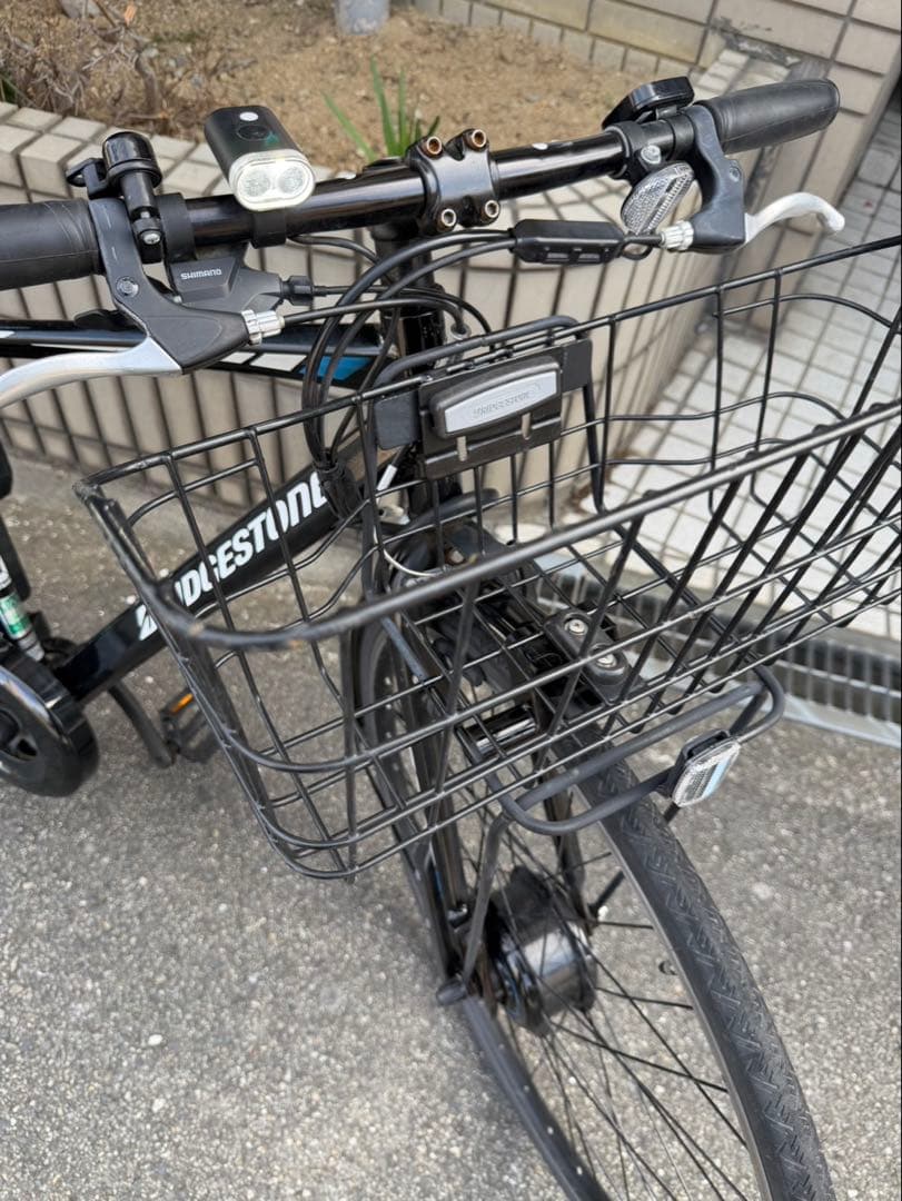 ブリヂストン　TB1電動アシスト 27インチ　充電器あり 大容量バッテリー