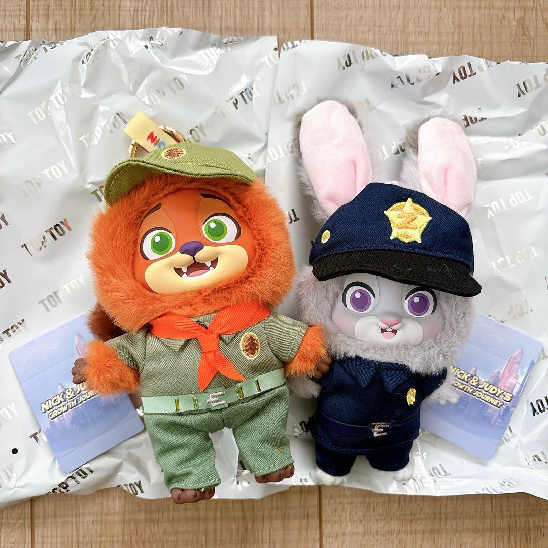 最終値下げ　正規品　TOPTOY トップトイ ズートピア ニック ジュディ