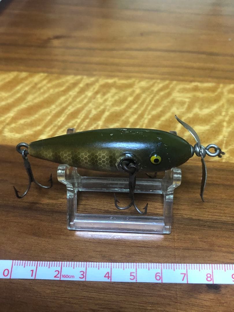 希少 old Heddon ⁈ 5\8 スイッシャー トップ ルアー 3フック