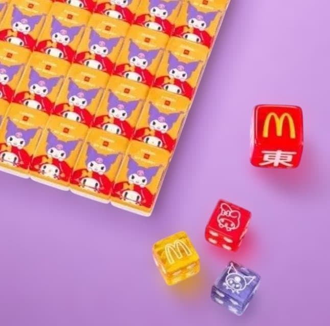 マクドナルド 香港/マカオ　限定　サンリオ　メロクロ　麻雀ギフトボックス 正規品