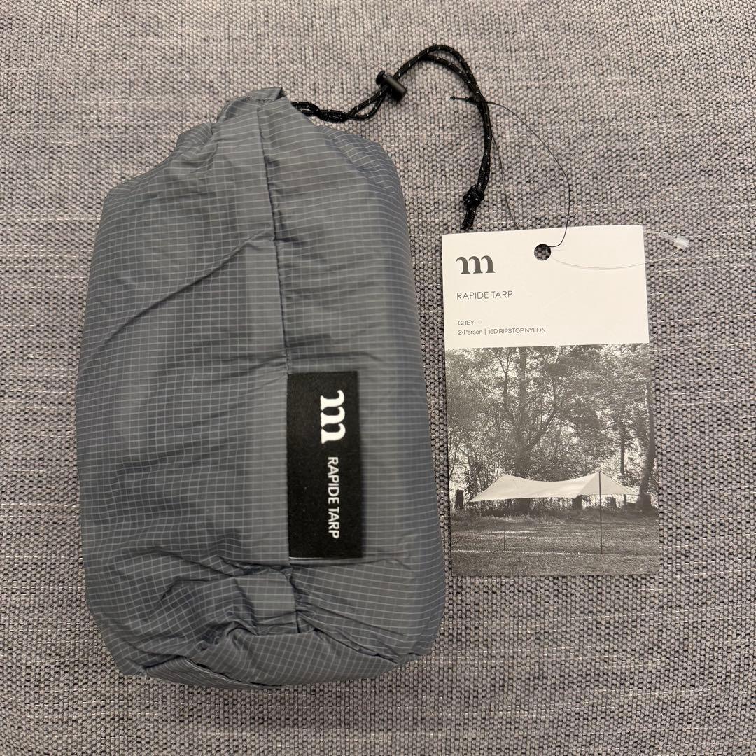 新品タグ付 muraco RAPIDE TARP GRAY ムラコ グレー