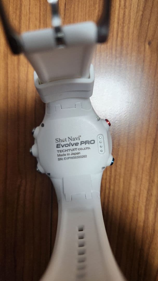 Shot Navi PRO GPSナビウオッチ ホワイト（距離計）