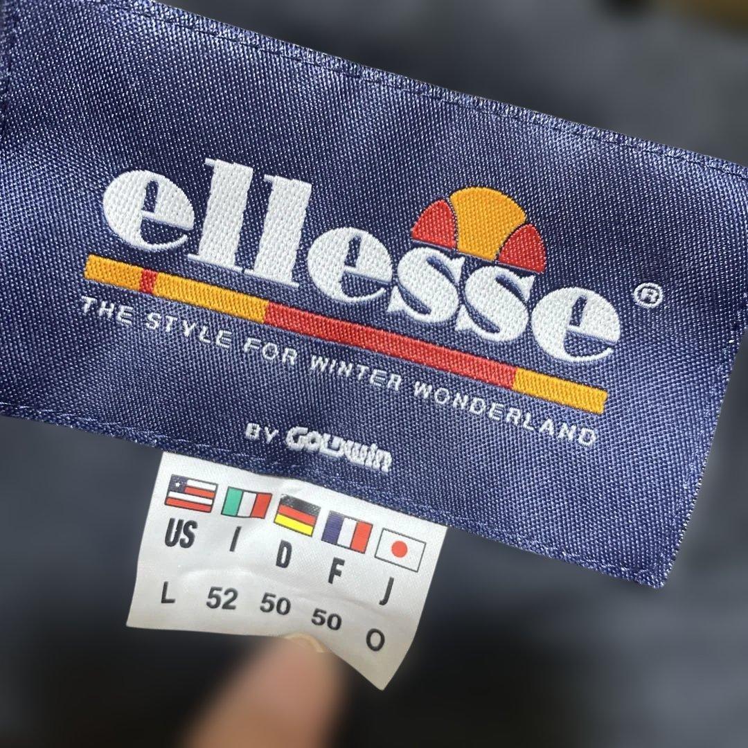 美品ellesse スキーウェアセット（ジャケット・パンツ）